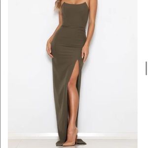 Brand new wedding guest black tie dress